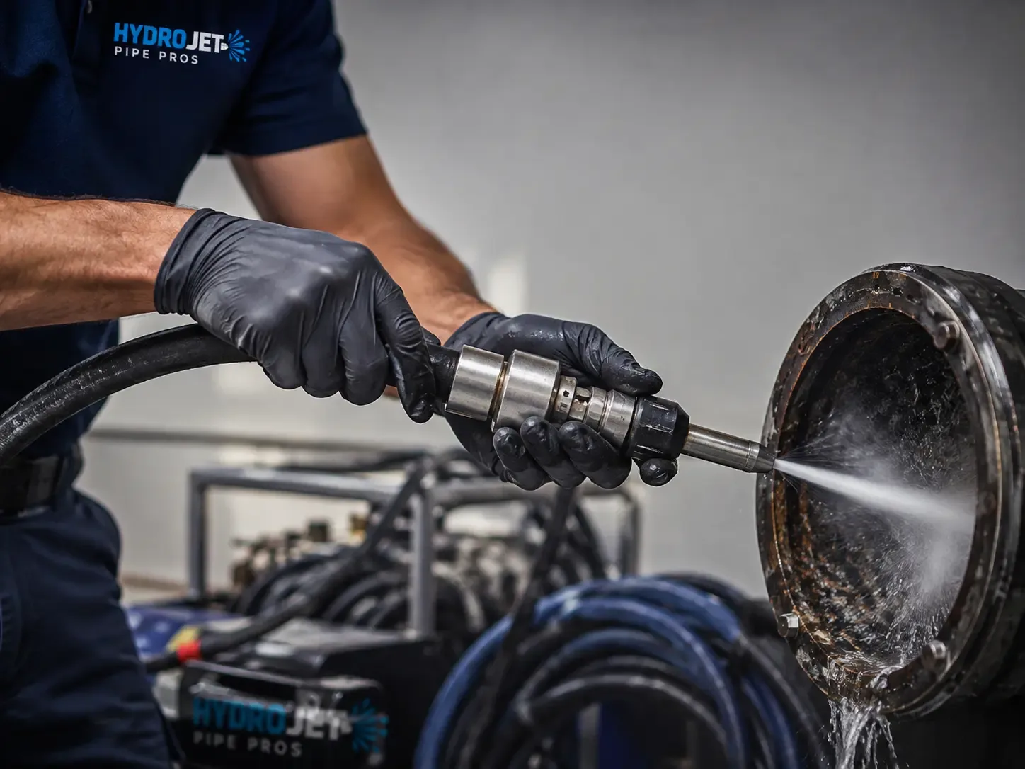 Hydro Jet Pipe Descaling in Finger, TN